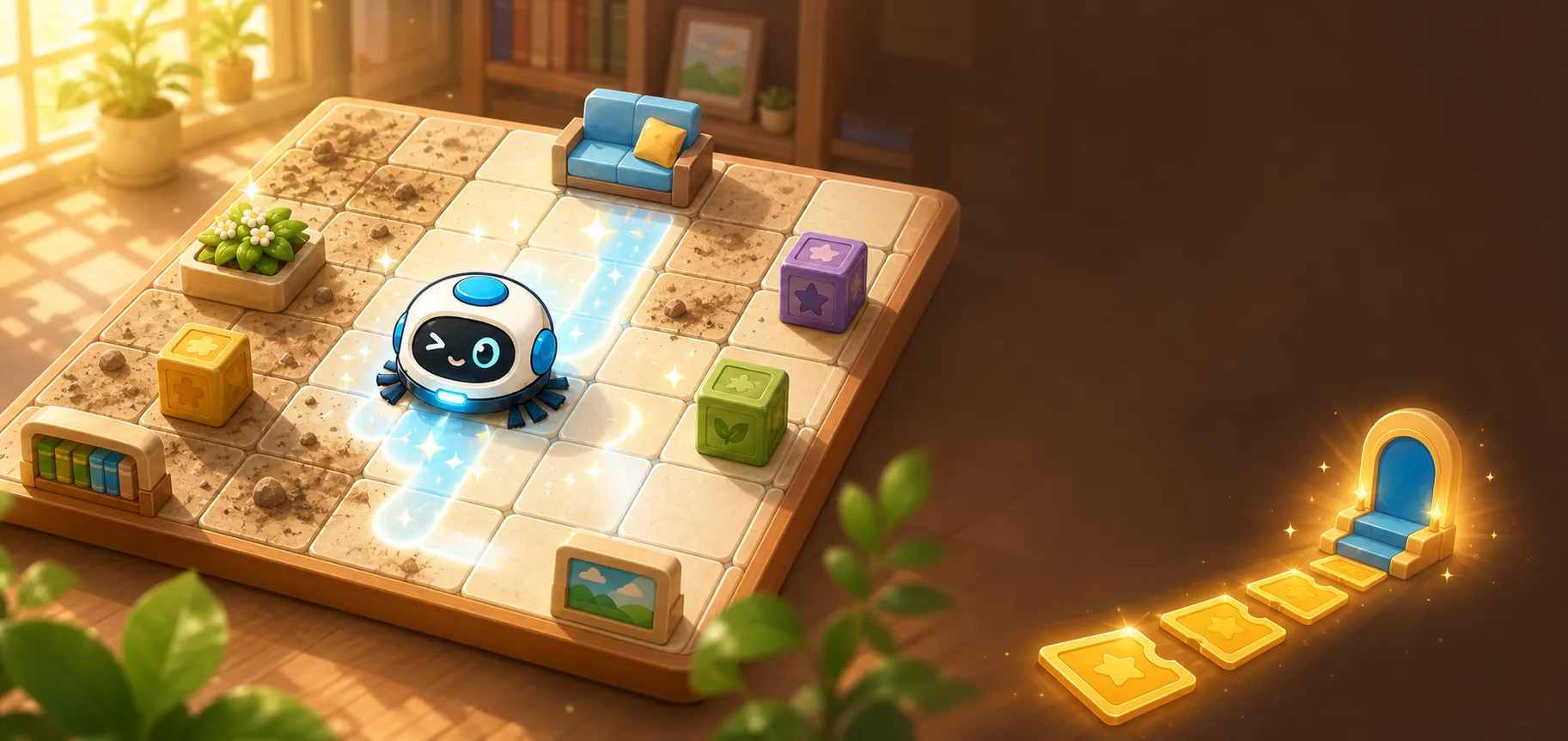 DustBot — update with 25 new levels